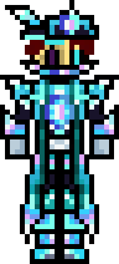 [648b57] Crystal Warrior with mask