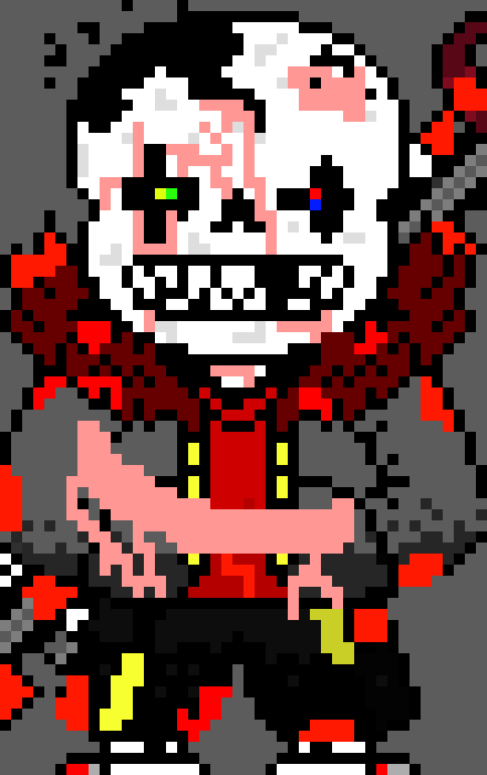 I can feel your emotions sans. you are not ok