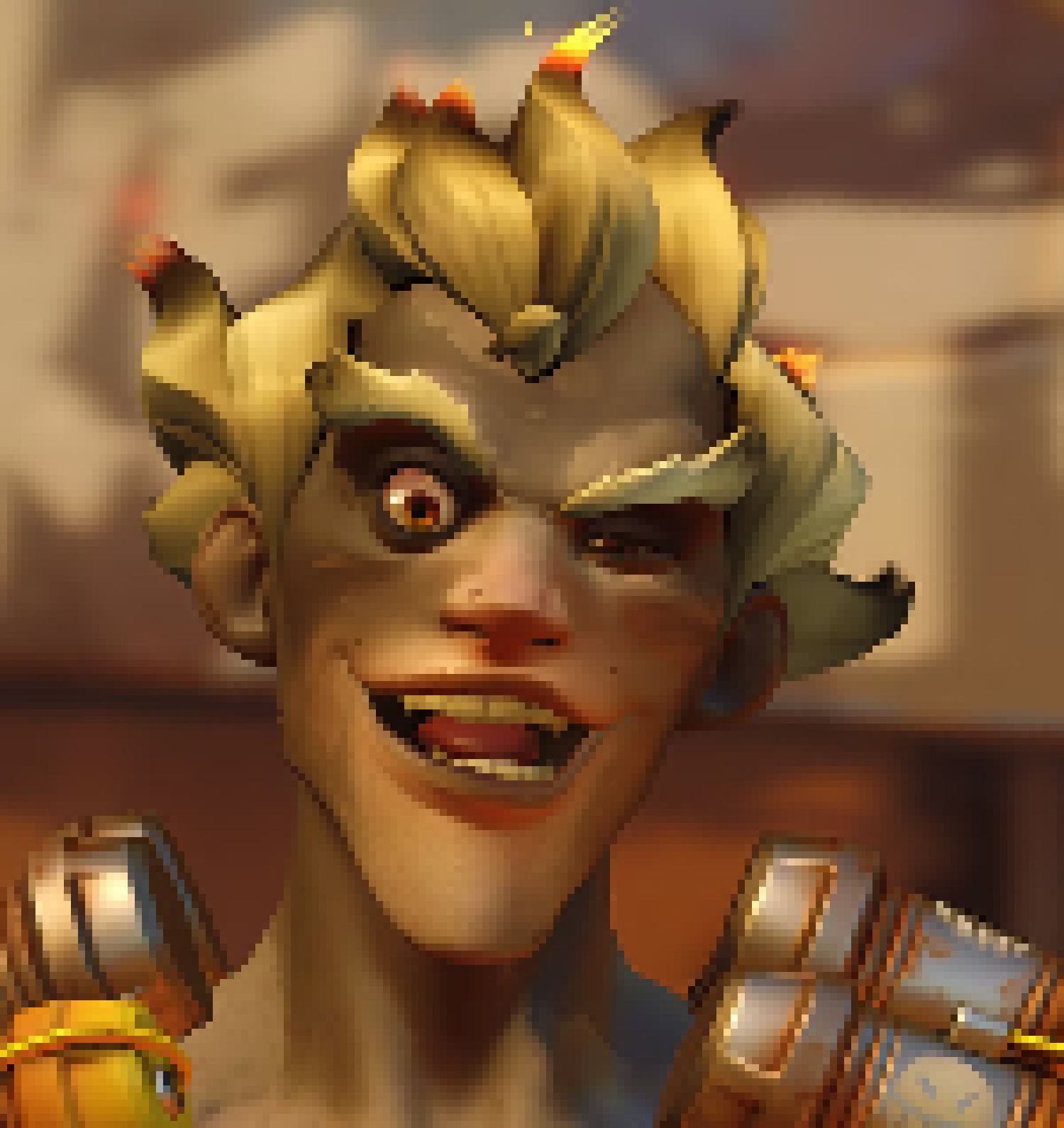 [8c660b] he was always getting into fights with everyone- if he bumped into a light pole im sure he'd try to square up with it (he was not very bright)