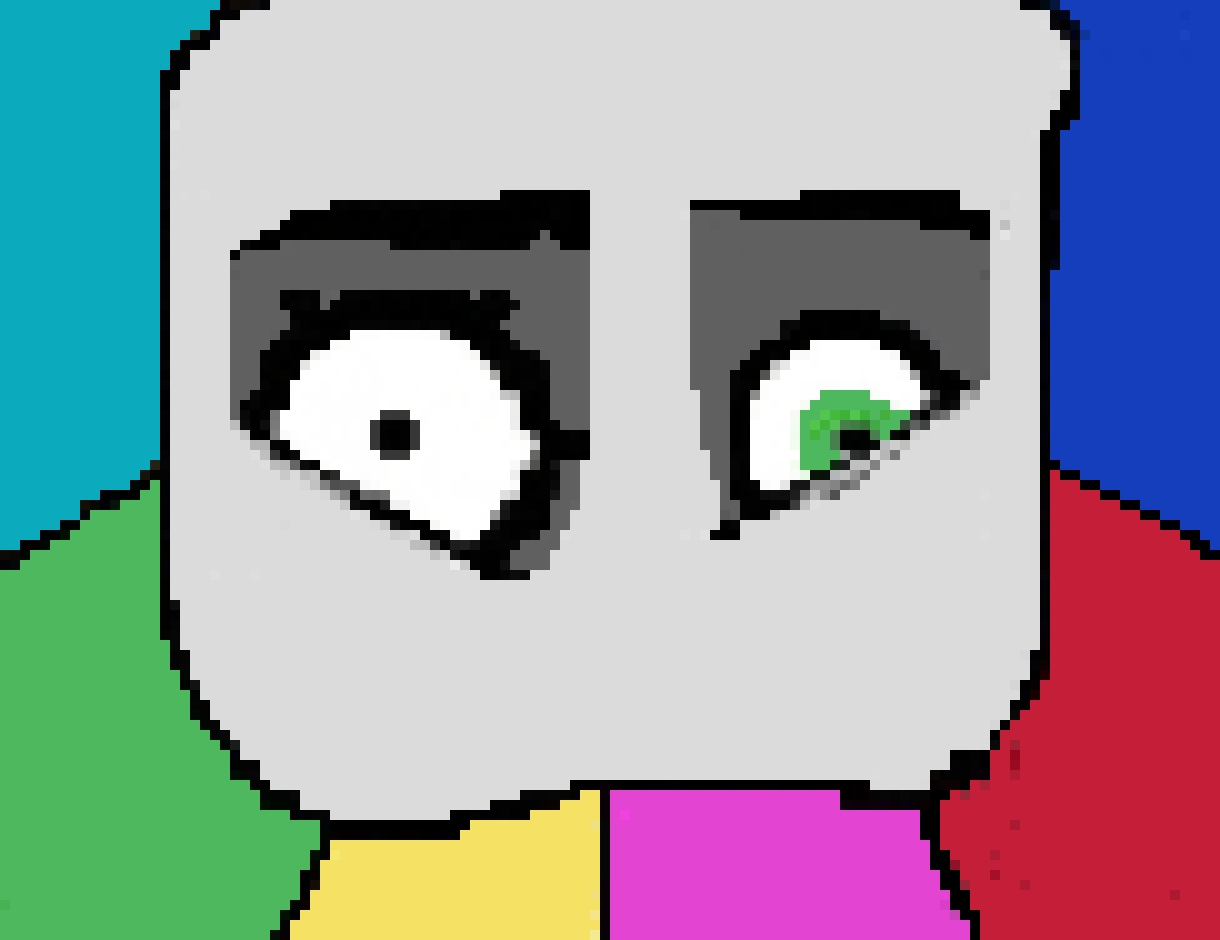 [0b5209] Mrpuzzlefacepixelart