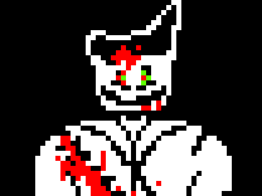 *Starts throwing knifes, bones, and chris's head at cade* HAHAHAHA!