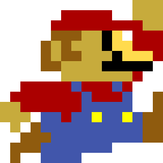 SMB1 small mario jump