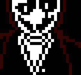 [6f7d4c] (John I explained this already I didn't look like this up there I was normal non void gaster then I'm this one... I wish I could use the other spite to show that)