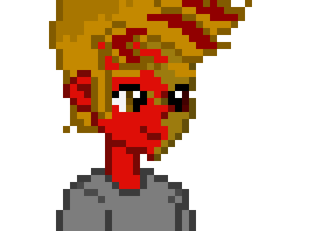 [4adbe6] MLP EQG OC - Krimzor Goldenrod (Admon's brother)