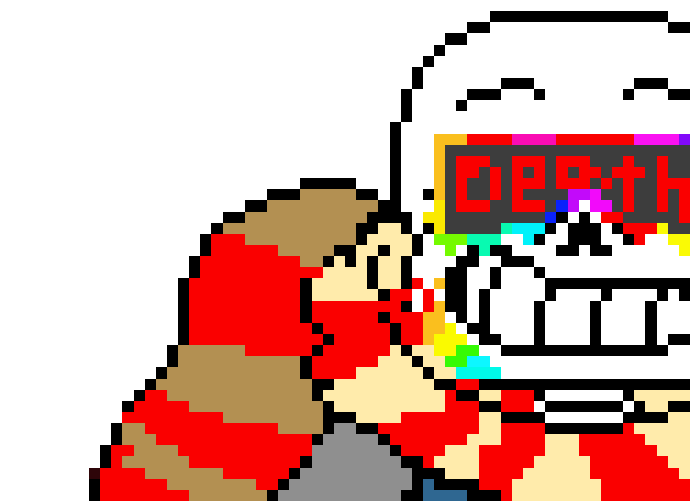 That was actually me trying to scare you guys so no - Fresh!Ink sans