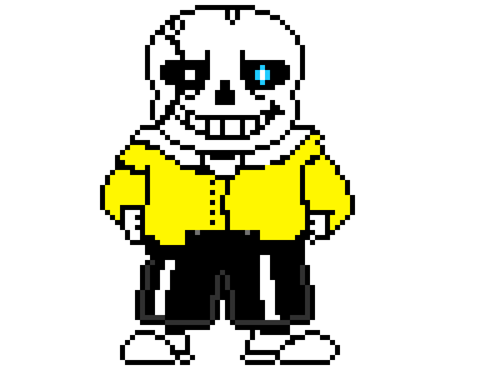Changed Fates Sans updated (hes alphys in this world)