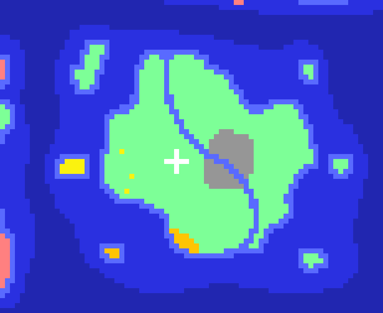[2bf2d8] a small portion of an island is discovered! (all players gain the ability to explore)