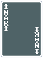 [b94161] 070 Hologram Inari Backing