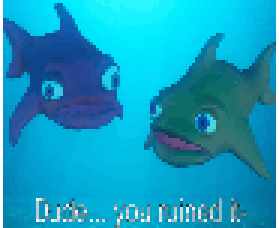 [e8e0b1] Dude... You ruined it-