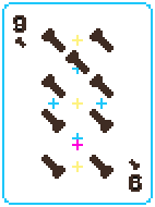 [a949bf] 9 of Wands Contrast