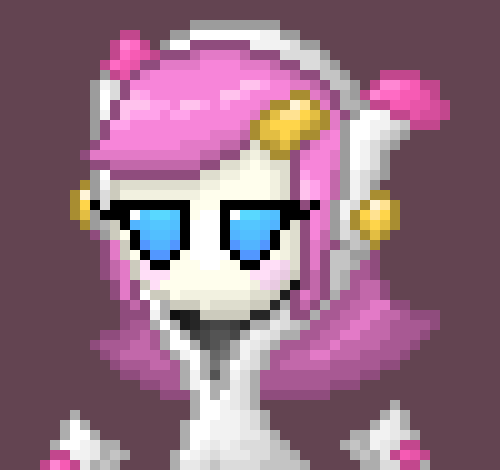 [777455] *She looked up from her devices then noticed Marker.* Ah, it's you. What do you want? 