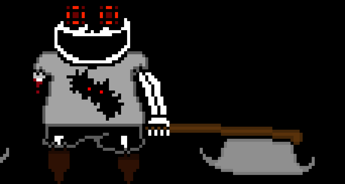 [d959ff] *jumps an cuts the blaster in half*