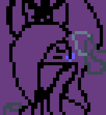 [777455] Yes, she's here. But, I'm afraid it's possible she may not be in the best of moods right now. When we heard her come in, she didn't sound all too happy.