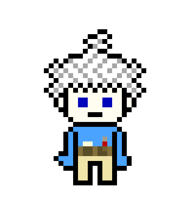 [12169f] danganronpa pixel Isao Tsuji