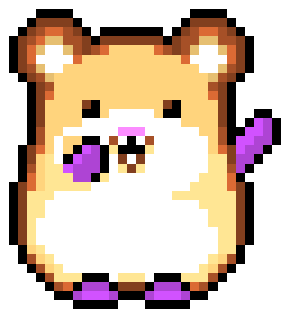 [afc9d9] Hamster No Outfit