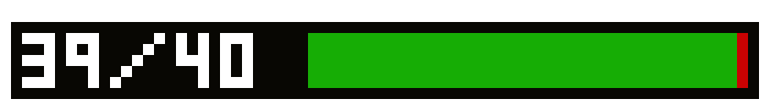 life bar 39/40