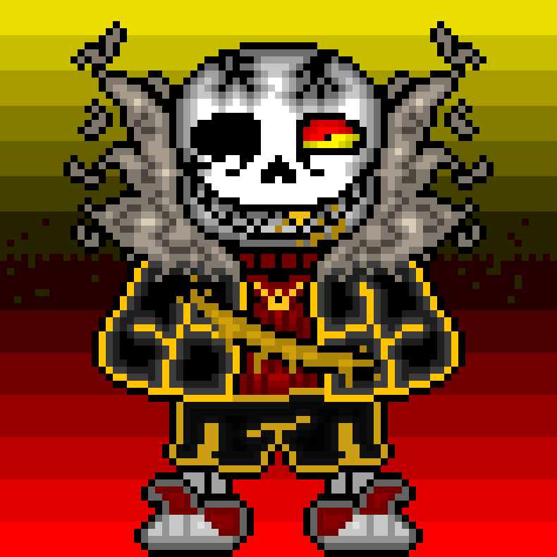 [670d58] Catastrophe Fell Sans Phase 2 (Design 2 Remake) W/V2Background