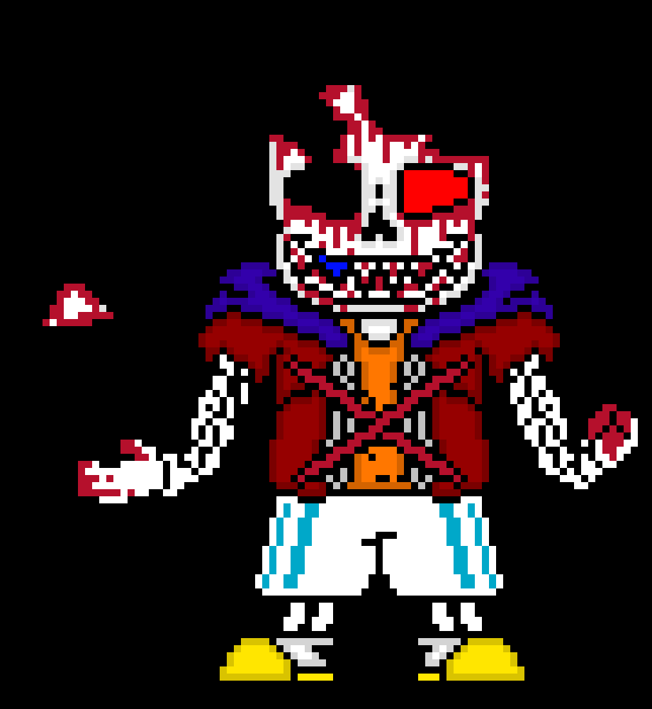 [e8cb42] heh i dont need my arm to do this *uses telekinesis to shove the piece down his throat*