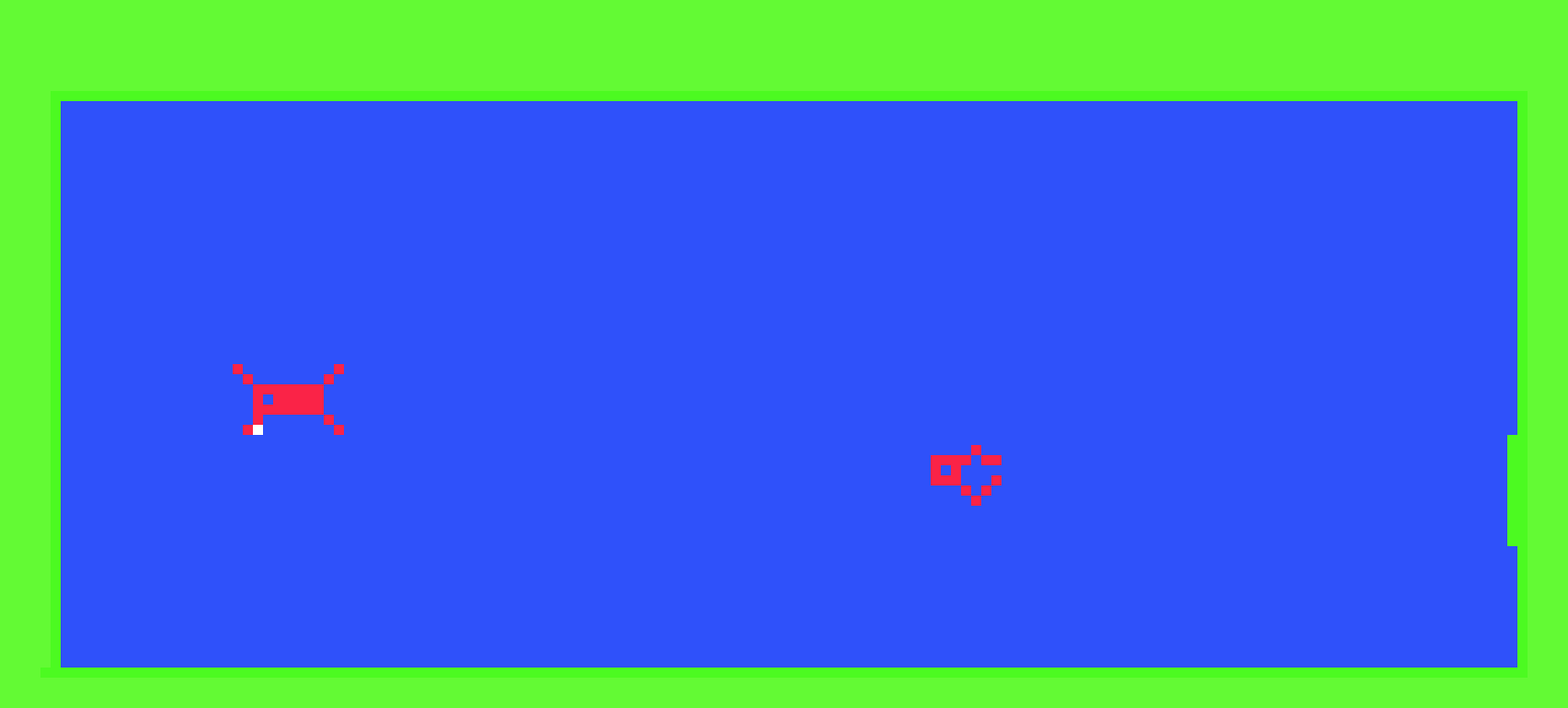 [209ee5] pond with boat and fish 