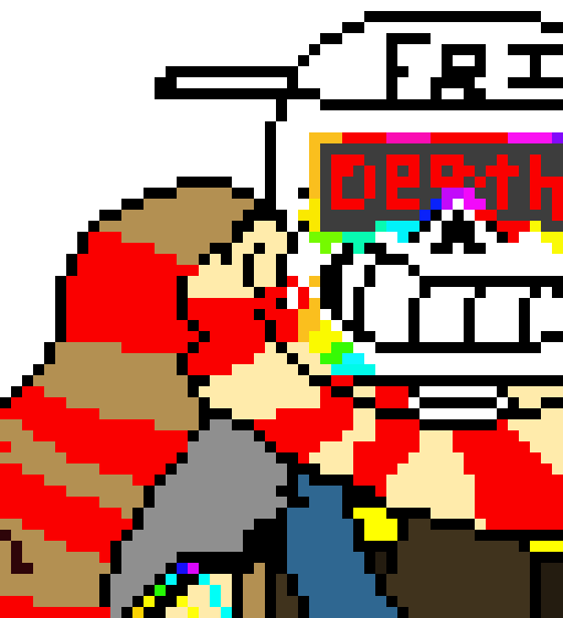 FBI OPEN UP - Fresh!Ink sans