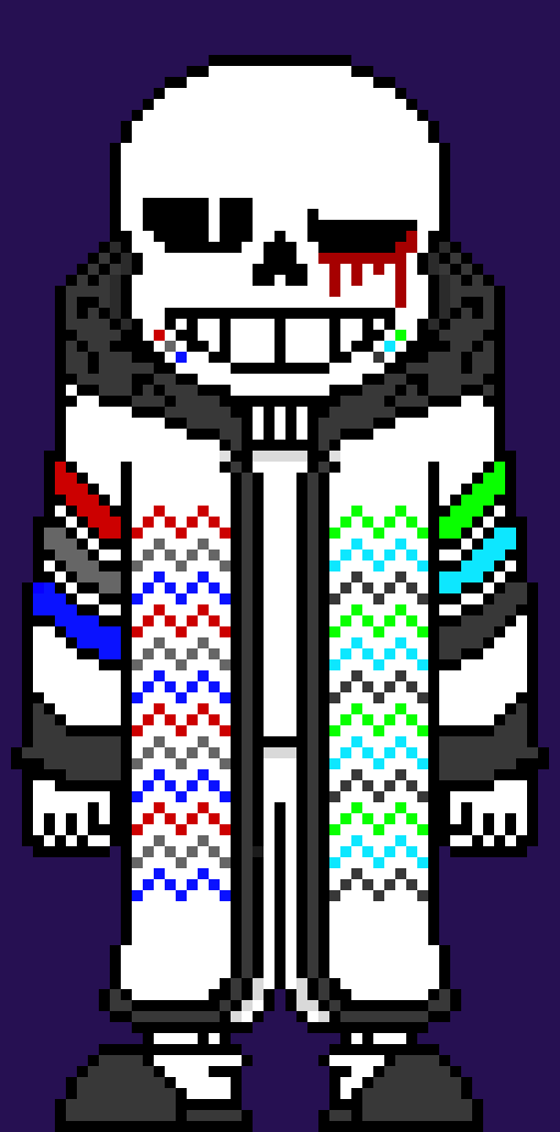 [7a4037] Still working on the blasters and stuff but yeah, Disasverse Sans