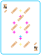 [a949bf] 7 of Swords Contrast