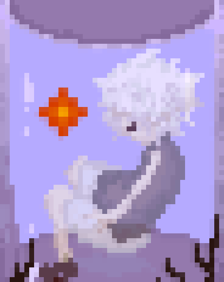 [777455] *When finally reaching to those who fell, they all found themself in an area of complete distortion. There were multiple portraits of Drawcia yet all of them was ruined by black paint or entirely destroyed. There were numerous paintings of what could be concept drawings of Paintra and Vividria, seemingly because Drawcia had attempted to draw her "perfect" family. There was a painting of Adeleine and Ribbon while Adeleine used her paint brush within the drawing. The area would be covered in webs of dark paint, mostly black.*