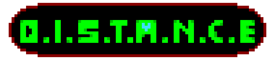 D.I.S.T.A.N.C.E au logo by wood man