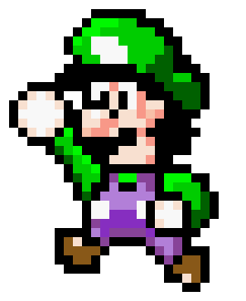 [8cfd44] Luigi (Yoshi's Island Style)