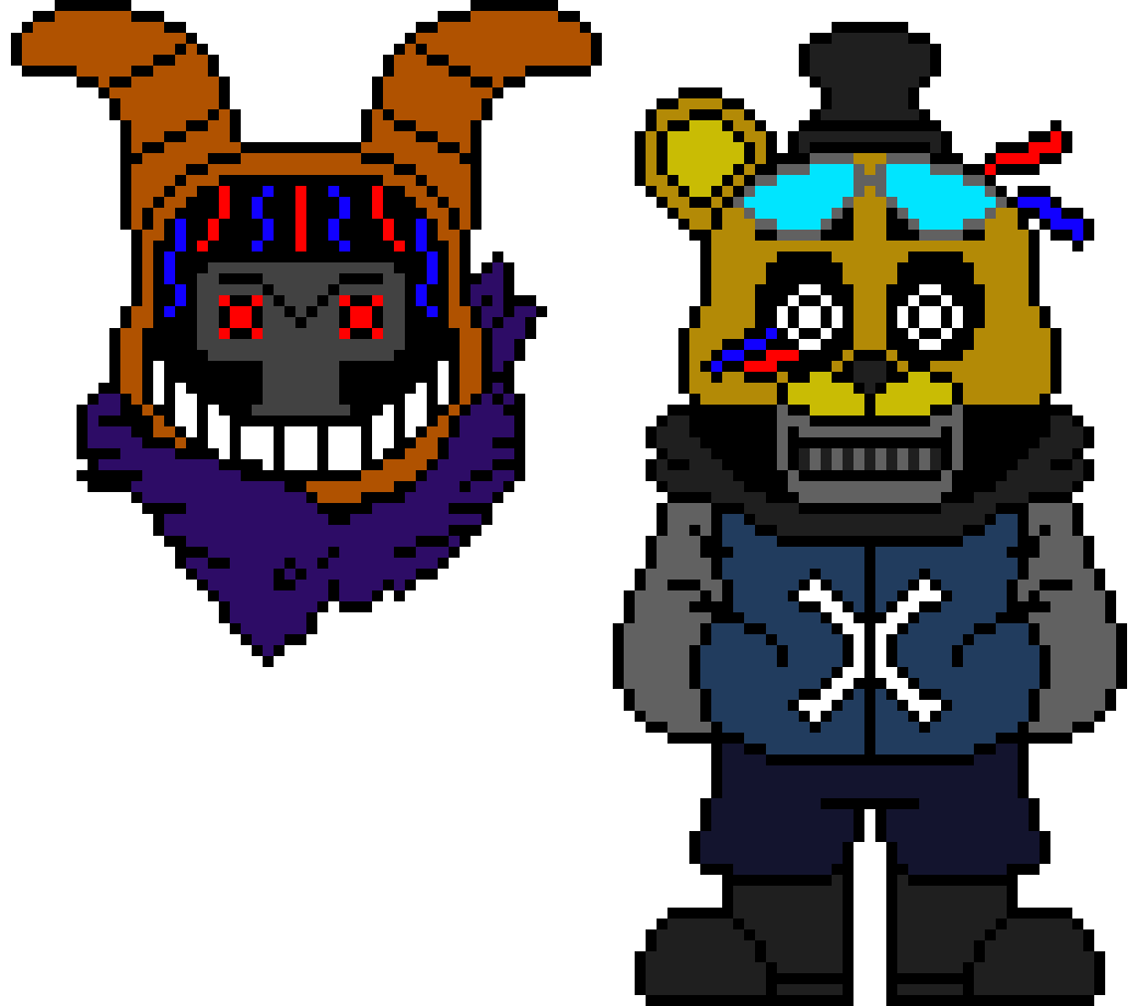 PeterPlay19 and his friend in TJoC Story Mode