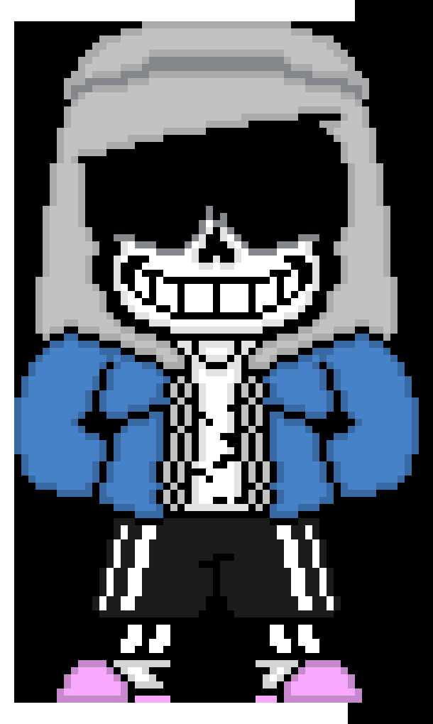 [84ce04] Sans: why the fuck is there black latex like goo in my ketchup bottle ;-; 