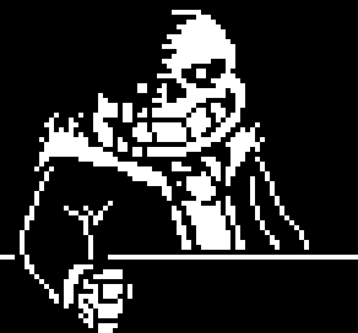 Plagued Shop Keeper Sans