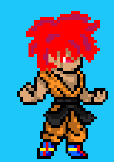 My Version Of: What If Broly and Goku Were Sent To Earth? Saiyan God Form