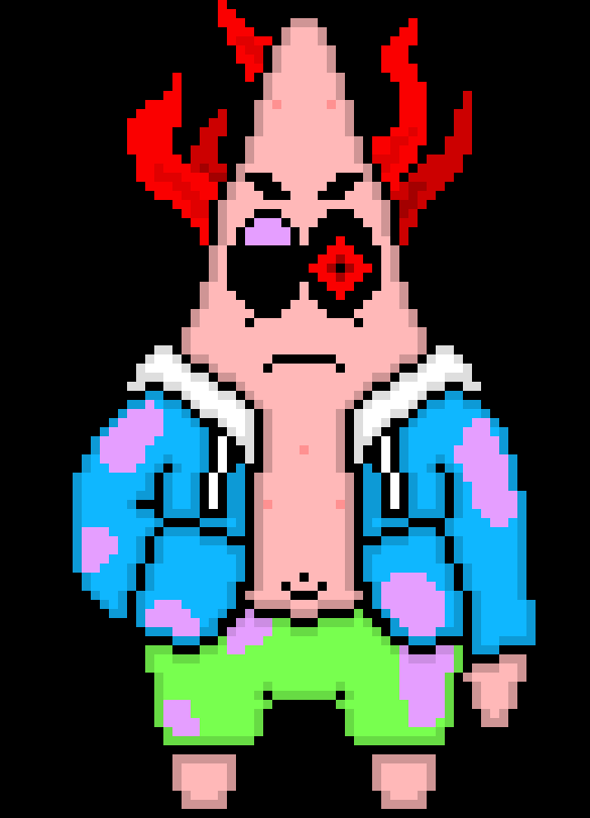 spongetale call of the tide Patrick angry