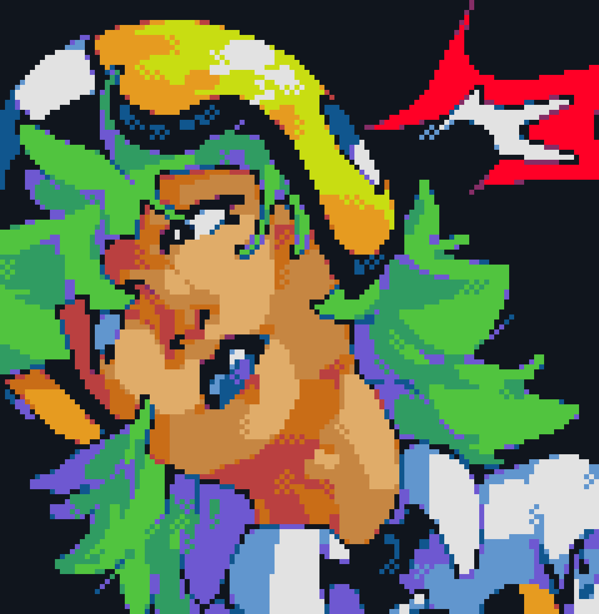 [68c135] gunther tip for freehand anti aliasing new layer with same color over bg shift to 50% and it works guys gg