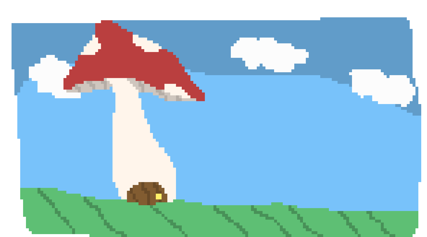 [63833c] Mushroom House