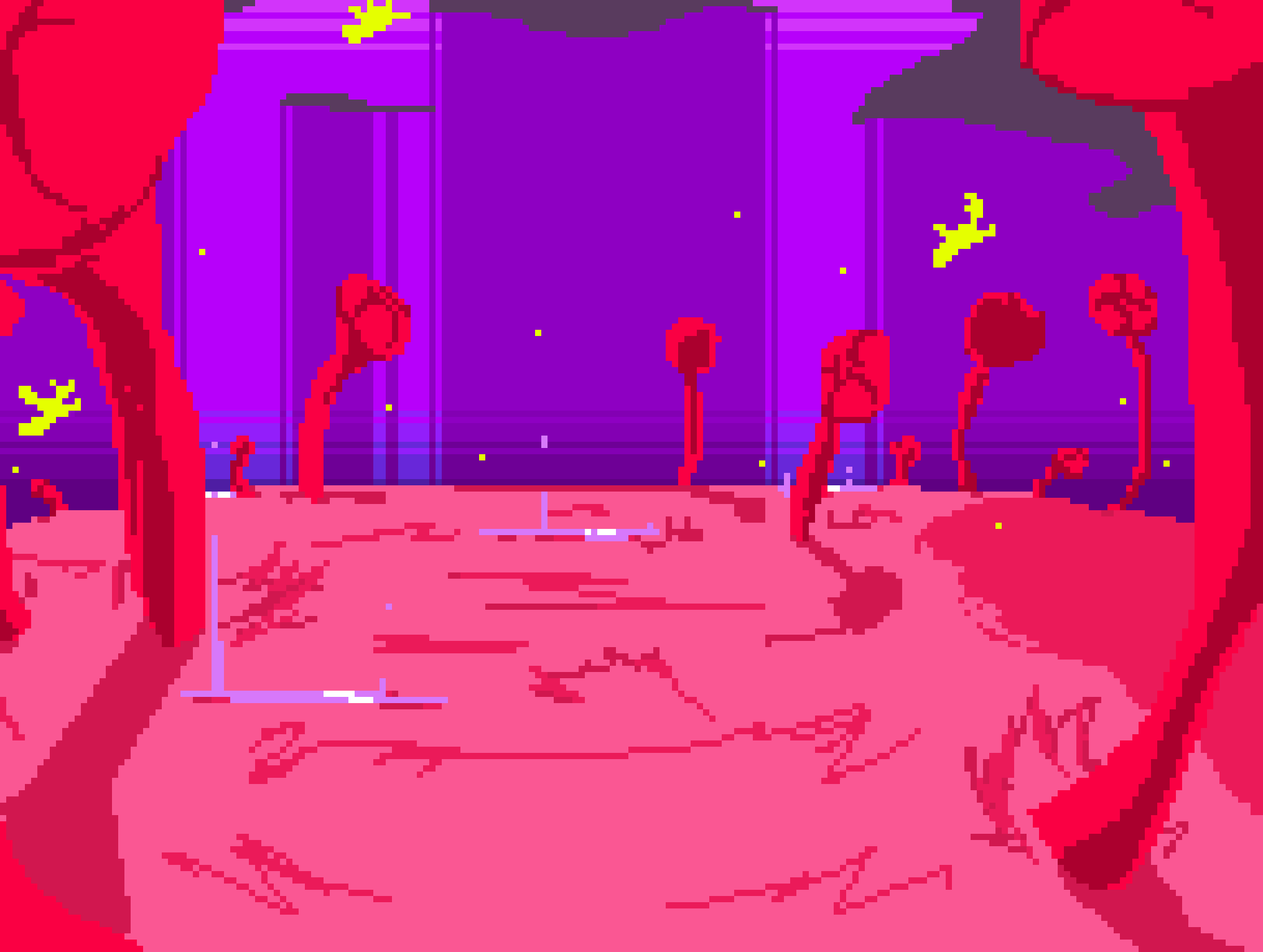 The Harsh Violet Springs