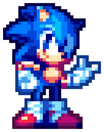[a475ef] SATMF Sonic Bordered Sprite