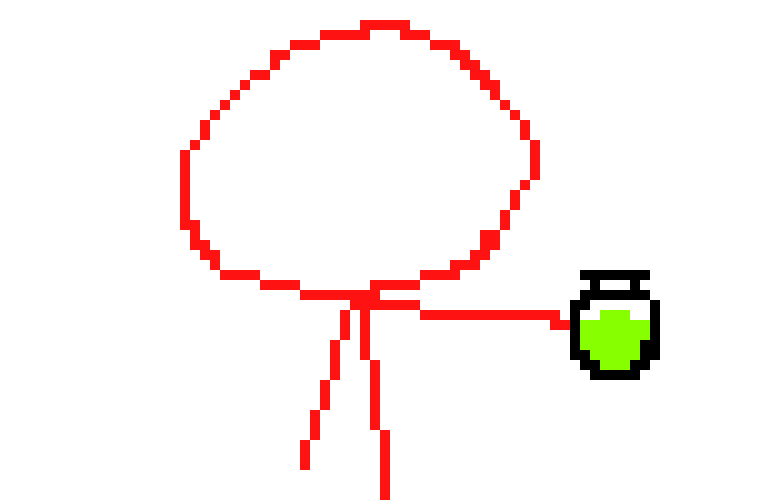 [1ca271] here syl this turns you into anything you think of when drinking it-