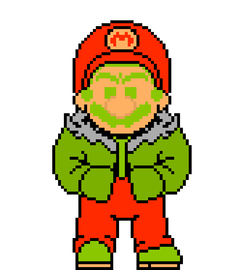 Undertoad mario but oldschool mario