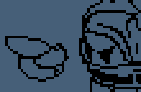 [7db179] maybe 'cause you took a friend and basically distorted them beyound recognition 