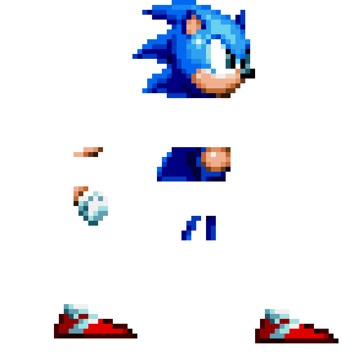 [993f2f] Custom Sonic Character Sprite - APL