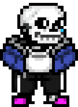 [35dc76] alternate sans where hes named avec and is basically the oposite of sans in personality n stuff, not lazy, strong, taller maybe, a warmer color pallete,,.