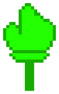 [df72d6] Pointer Glove Green