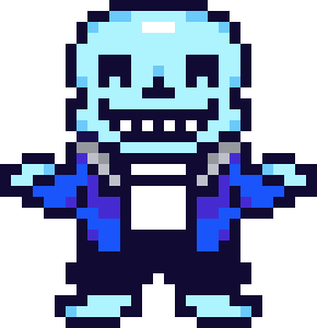 [31b34d] *I couldn't tell you, never seen him before. Anyway, it's my Dark Sans battle time.