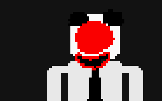 [53a360] my face was actually a big ass clown nose