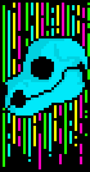 [my Sound Cloud & Scratch cover art] - [midnight glow{skull}]