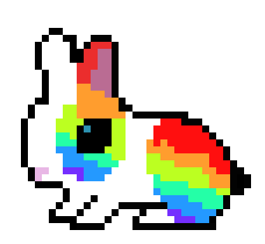 OP RAINBOW RABBIT