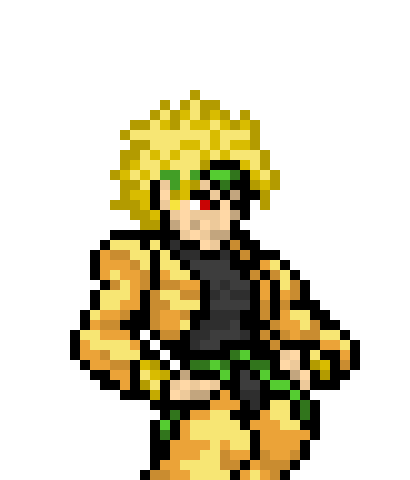 ICE?! ICE?! -Dio (cleetus) | Pixel Art Maker