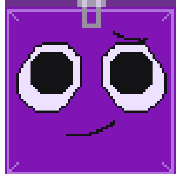 [d77e03] hey yall its blooper, making a character from a game ive been obsessed with recently might change the eyes any feedback